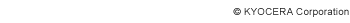 Copyright KYOCERA Corporation