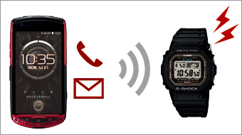 写真:G-SHOCK 連携機能