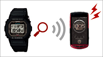 写真:G-SHOCK 連携機能