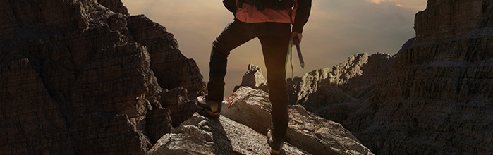 写真:これまで踏み込めなかったフィールドにチャレンジできる高耐久性能※