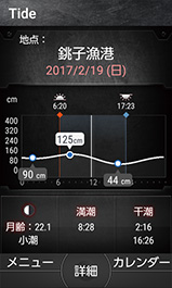 画像:OUTDOOR PORTAL(潮汐)