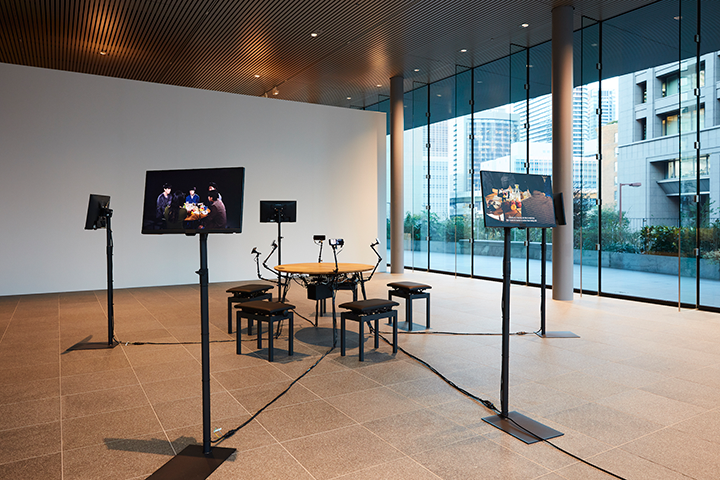 《ブロンドの記譜法》2023  「Osaka Directory 5 supported by RICHARD MILLE 肥後亮祐」［画像提供：大阪中之島美術館］