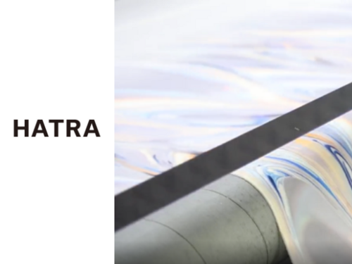 ファッションブランド HATRAの展示衣装に「FOREARTH」のプリントを採用 Tokyo Textile Scope 2027 Spring/Summer 東レブースで公開