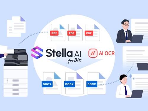 法人向け生成AIサービス「Stella AI for Biz」と京セラ複合機の連携機能を提供開始