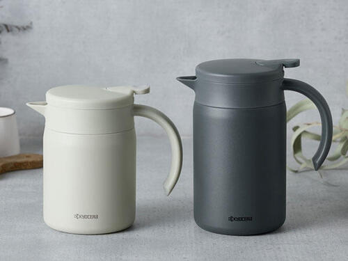 京セラのCERAMUG（セラマグ）シリーズに 「真空断熱サーバー」（600ml／800ml）登場