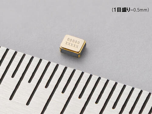京セラ、超小型クロック用水晶発振器を開発