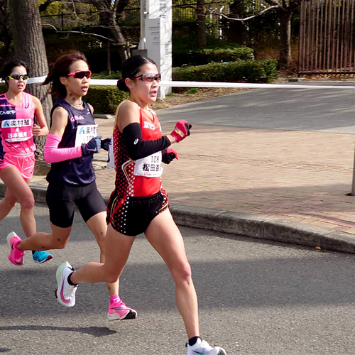 松田選手、今年初レースで自己ベスト更新！