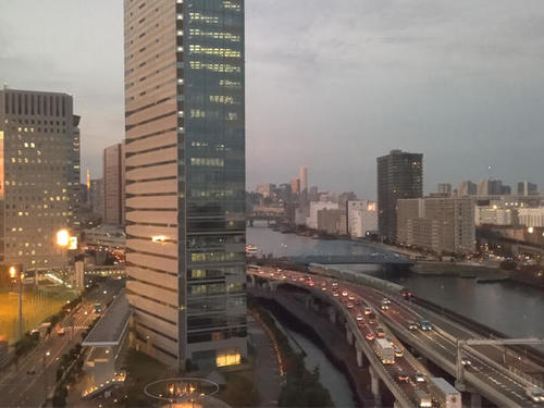 窓から見える風景