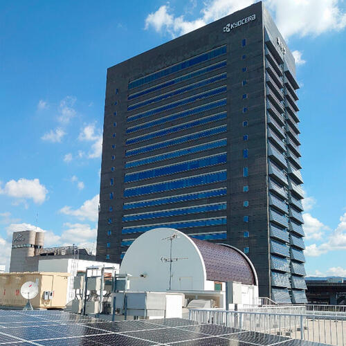 >京セラ、京都本社の電力を100%再エネ化に！