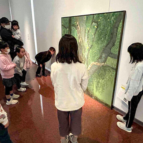>子どもたちの真剣なまなざしに