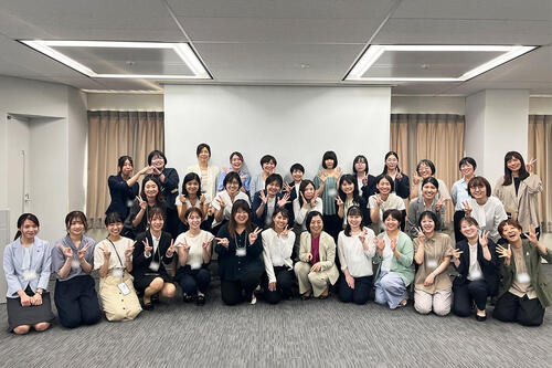 >企業を超えた理系女性の交流を