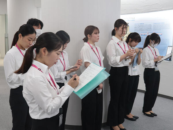 京セラで広報の現場を体験！