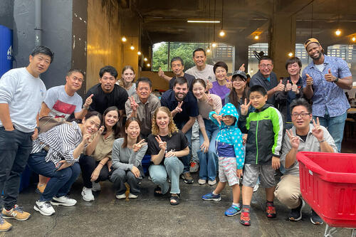 >世界と乾杯！ 「おいしい！」でつながる交流会