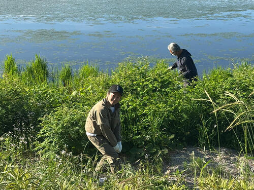 地域と共に美しい湖畔に