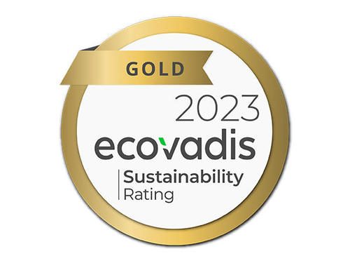 EcoVadis社のサステナビリティ調査において、２年連続「ゴールド」評価を獲得