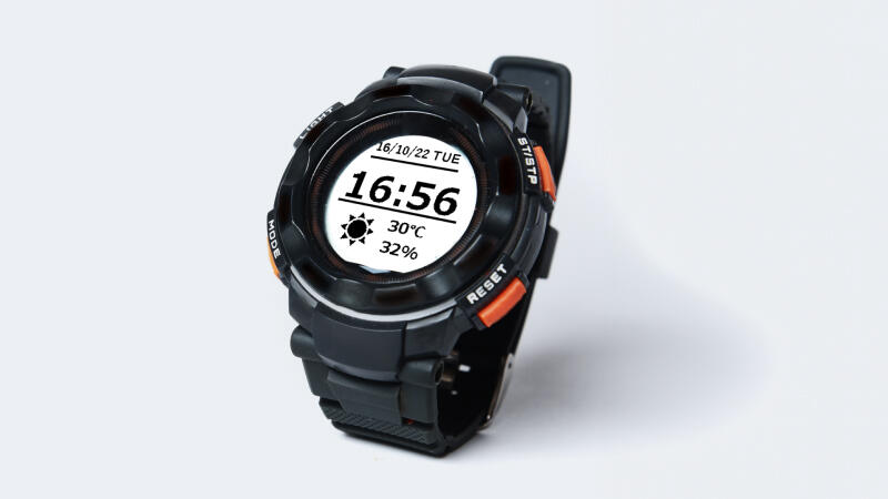 腕時計：低消費電力と高精細を実現