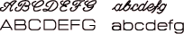 文字イメージ