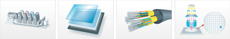 印刷、接着、コーティング、露光