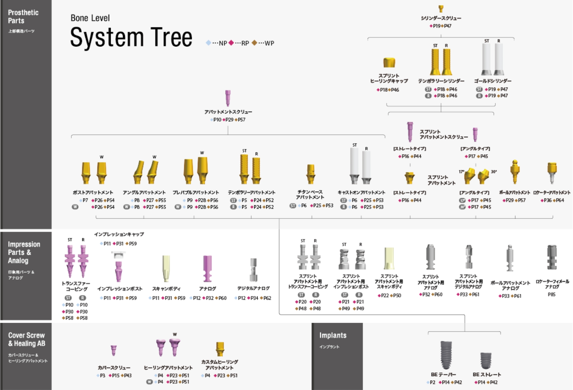 イメージ：Bone Level System Tree
