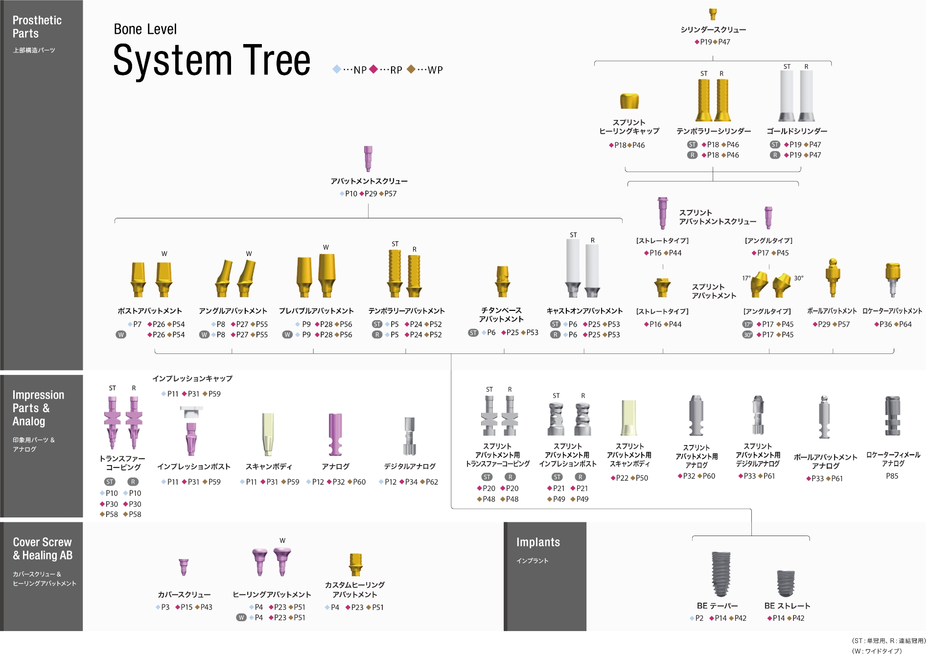 イメージ：Bone Level System Tree