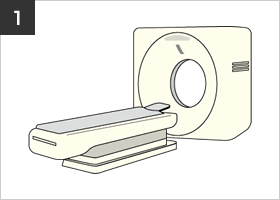 図：CT撮影