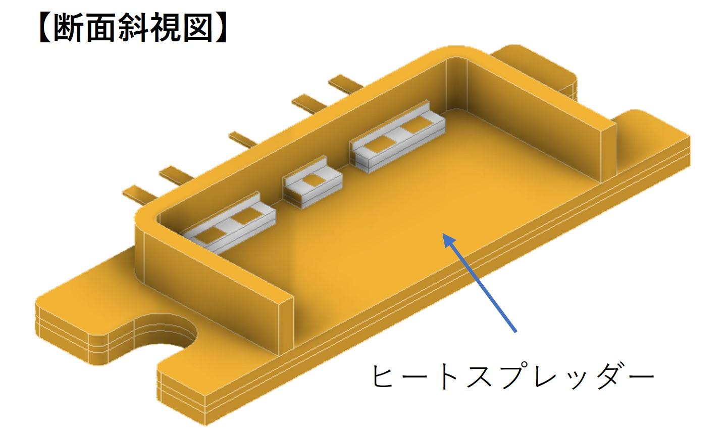 断面斜視図