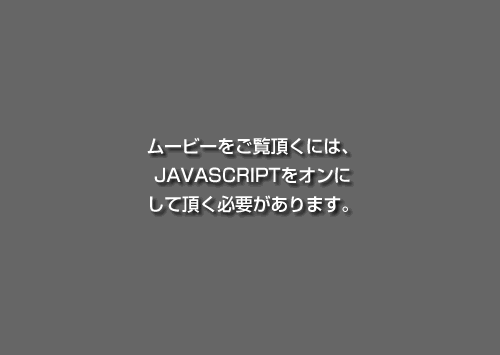 ムービーをご覧いただくには、JavaScriptをオンにして頂く必要があります。