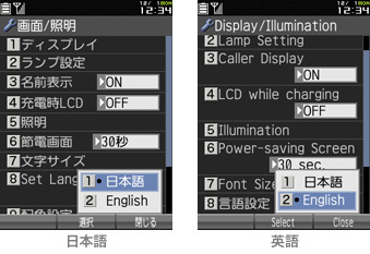 図：バイリンガル機能