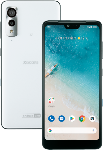 Android One S8 カラーバリエーション ホワイト