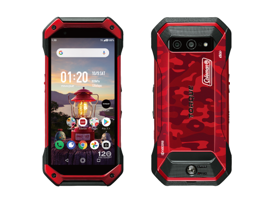 Coleman LIMITED | TORQUE® 5G | 製品情報 | スマートフォン・携帯電話 ...