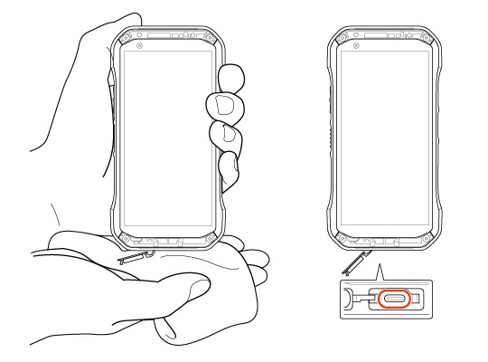 画像：海水に入れたあとの洗い方 拭き取り