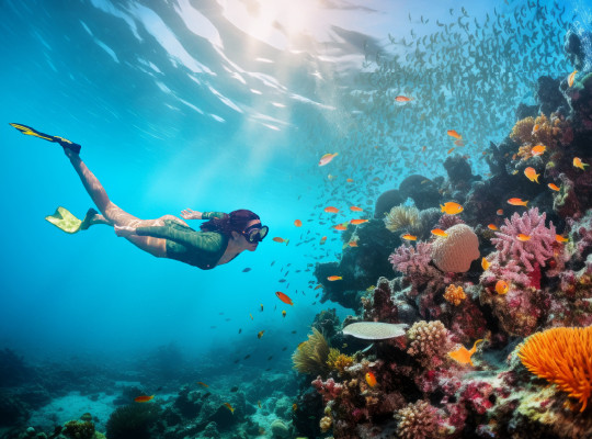 イメージ画像：水深約5.0mの活動