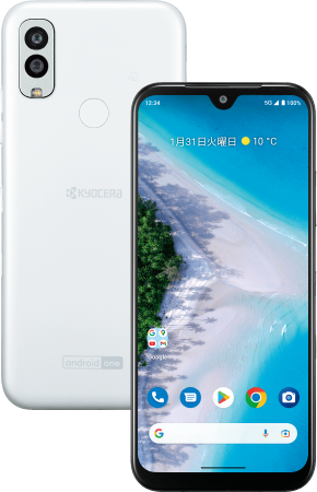 Android One S10 カラーバリエーション ホワイト