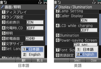 図：バイリンガル機能