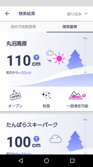 画像:スキー場情報 SNOW04