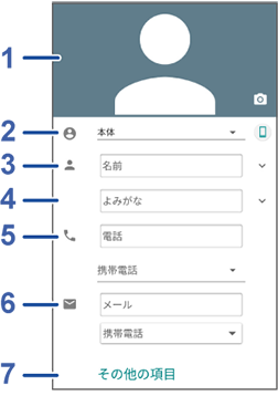 電話帳登録 電話 メール 使い方ガイド Qua Phone Qz サポート スマートフォン 携帯電話 京セラ