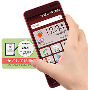 スマホの健康診断 便利な機能1 使い方ガイド Basio3 サポート スマートフォン 携帯電話 京セラ