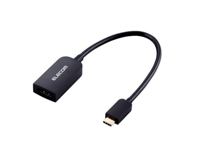 USB C⇔HDMI変換ケーブル ELECOM AD-CHDMIBK2