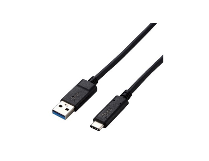 USBケーブル ELECOM USB3-AC10NBK