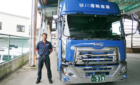 TORQUE G03 導入事例　泉海商運株式会社様　トラックドライバー