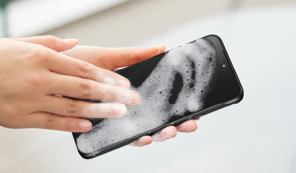 泡ハンドソープ洗浄/アルコール除菌