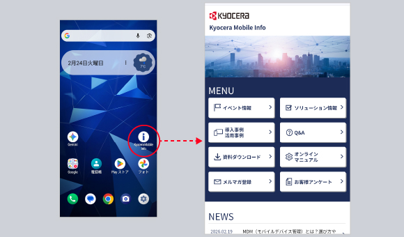 Kyocera Mobile Info