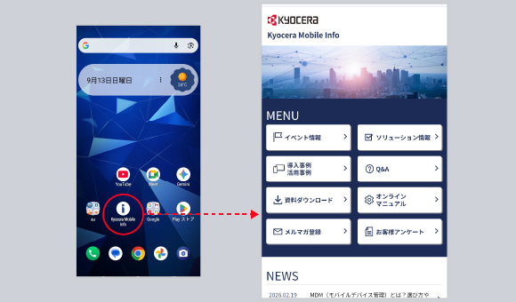Kyocera Mobile Info