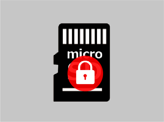 microSDデータ暗号化
