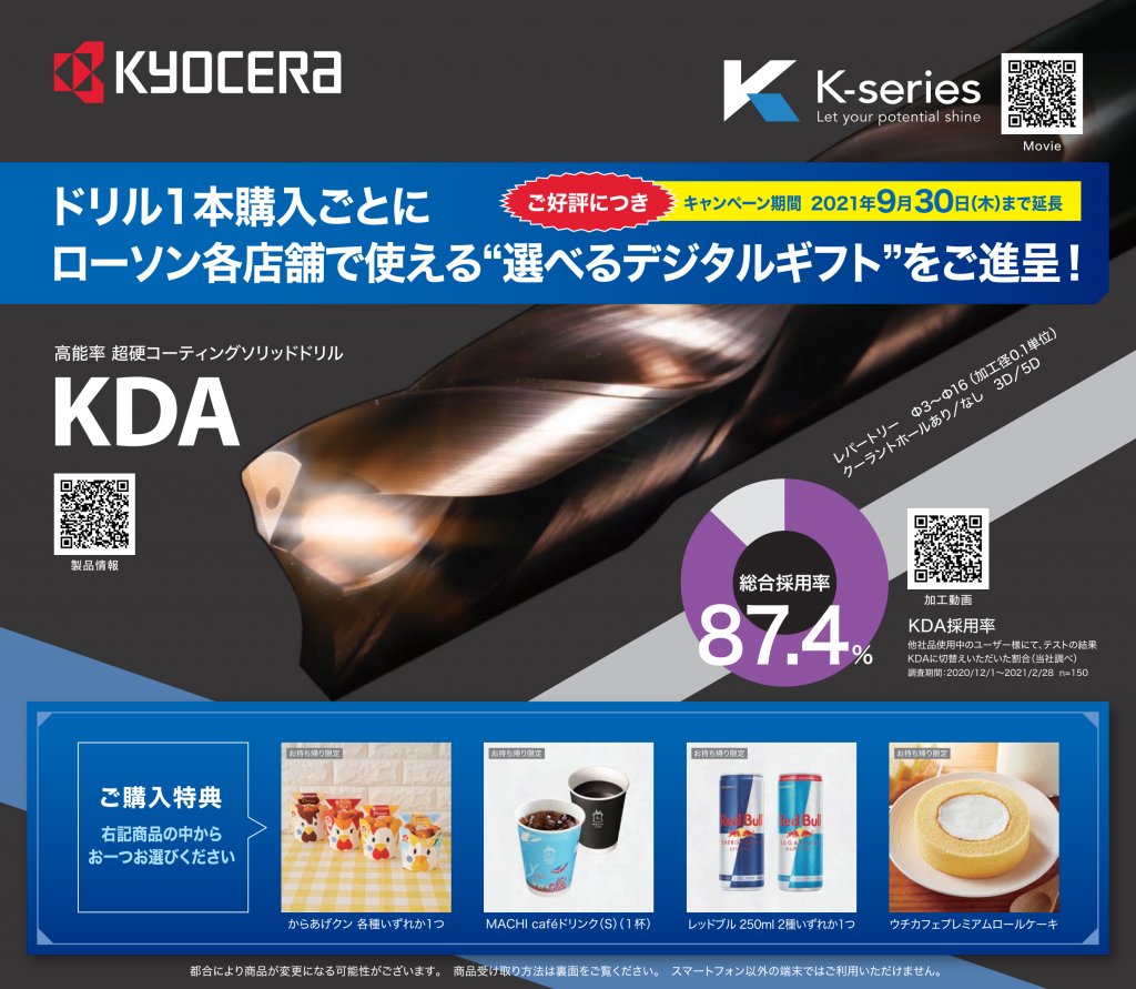 日本製 京セラ ソリッドドリル KDA1320X03S140N kitchenscare.com