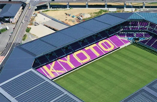 サンガスタジアム by KYOCERAの上空写真