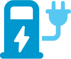 充電プラグを備えた蓄電池