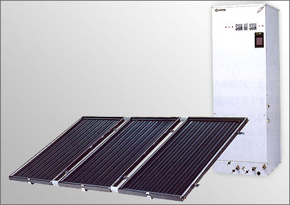 写真：SSD（あったかさん21·サンアス）SSA型強制循環式ソーラー給湯システム