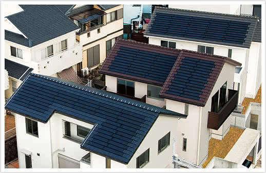 屋根材一体型 | 太陽光発電・蓄電池 | 京セラ