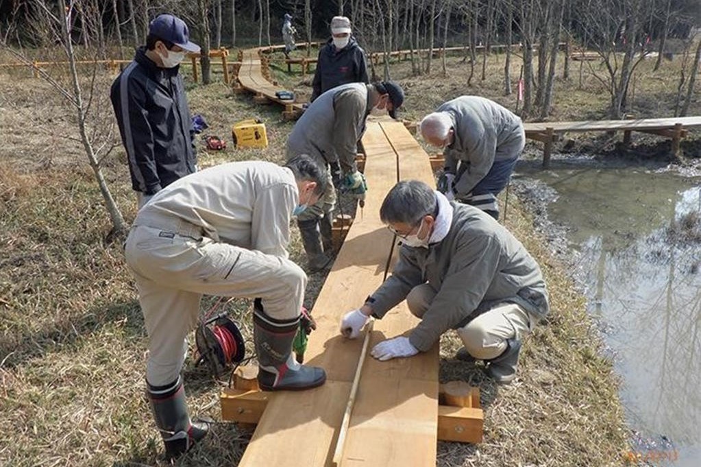 画像:歩道の整備